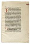 ALBERTANUS CAUSIDICUS BRIXIENSIS [Albertano, da Brescia]. De arte loquendi et tacendi. Circa 1476